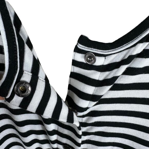 TORRID Striped Maxi Jersey Button Front Dress Women's Size 2X 18-20 NWT Pockets - Picture 5 of 9